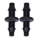thumbnail image 5 of Adaptador De Manguera Recta, Accesorio De Púas Negro ABS De 2 Vías 100 Piezas Para Jardín Para Granja Cergrey Straight Hose Adapter, 5 of 8