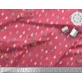 thumbnail image 3 of Soimoi Rayon Fabric Feather,Branch & Bird Kids Decor Fabric Printed Yard 56 Inch Wide, 3 of 3