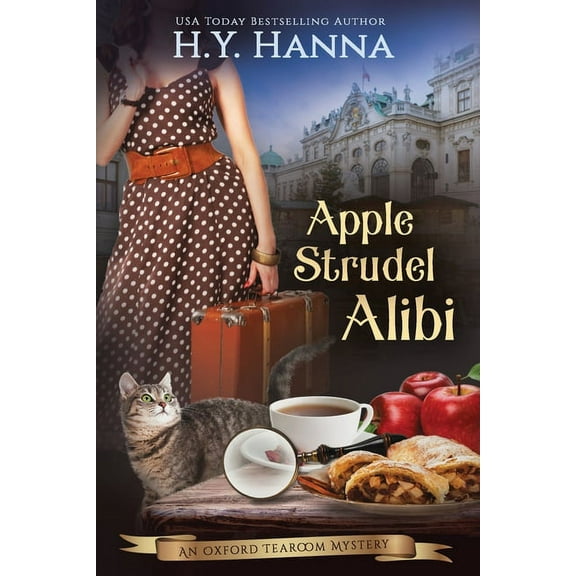 Oxford Tearoom Mysteries Apple Strudel Alibi (LARGE PRINT), Book 8, (Paperback)