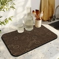 thumbnail image 3 of Exceptional Diatom Mud Coffee Bar Mat - Stain-Resistant, Rubber-Backed for Extra Durability (19.5x12in) Perfect Fit Under Coffee Makers, Coffee Pots, Coffee Drying Mat & Espresso Machines, 3 of 7