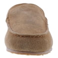 thumbnail image 2 of Clarks Venetian Cinnamon Suede Slippers Warm Cozy Plush Faux Fur Lined Slipper (Cinnamon, 13), 2 of 5