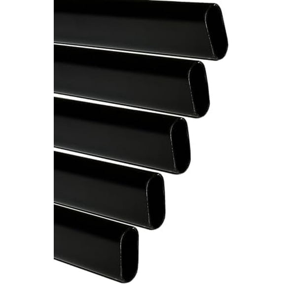 Oval Closet Rod - 94" - Black - 5 Pack