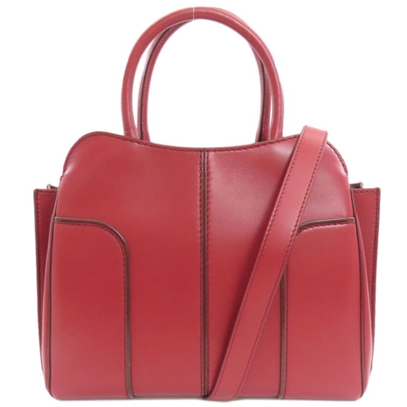 Pre-Owned Tod's 2-Way Handbag, Calfskin, Women's