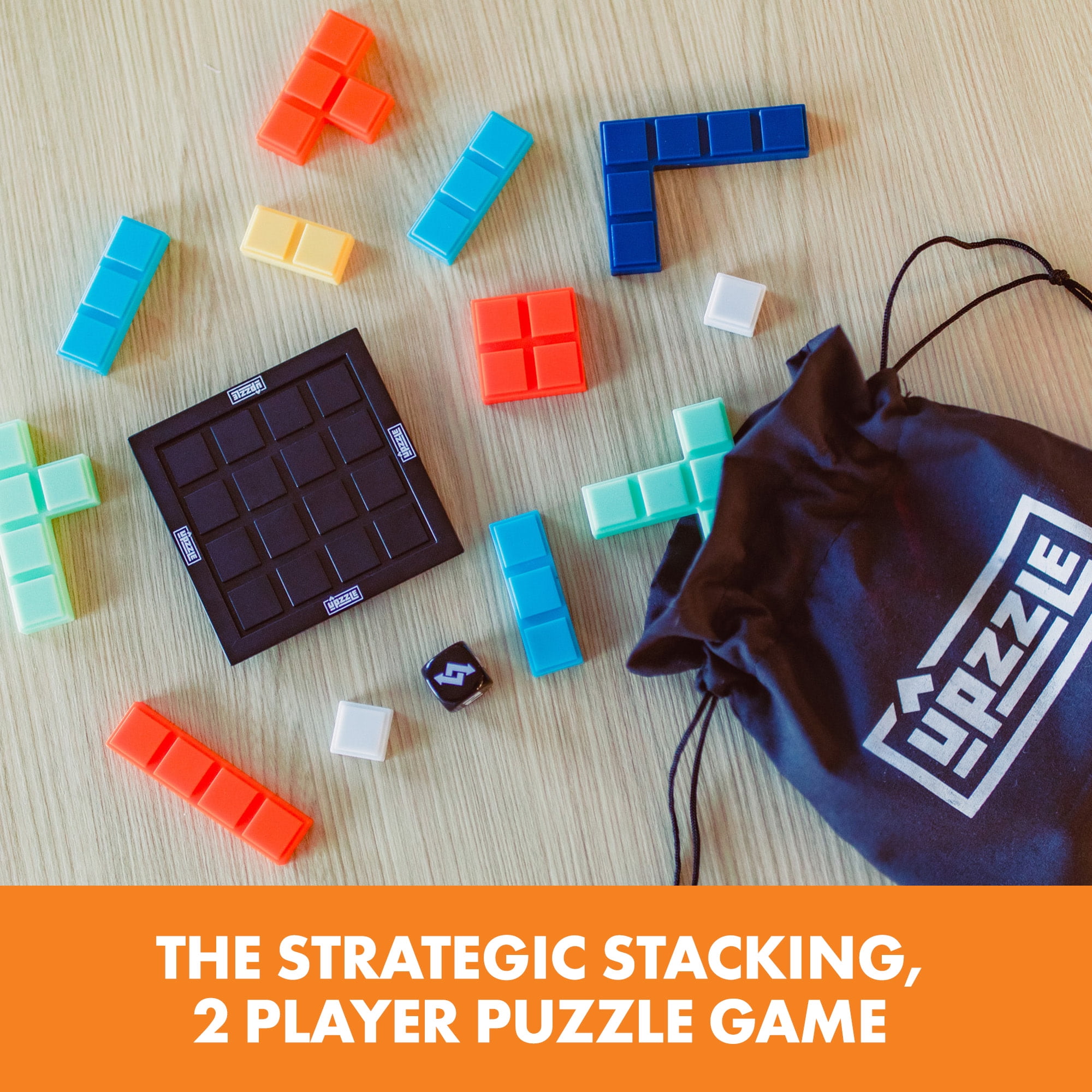 Educational Insights Upzzle, Brain Teaser Puzzle Game for Kids, Teens, and Adults Ages 7+