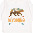 thumbnail image 3 of Inktastic Wyoming Vacation Bear Silhouette Toddler Sweatshirt, 3 of 4