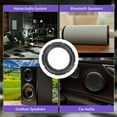 thumbnail image 6 of Uxcell Black 8 Inch Rubber Notch Speaker Edge Surround Big Ring Replacement Parts for Speaker Repair or DIY, 6 of 6
