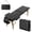Black, variant on Ktaxon Foldable Massage Table, 24" Wide Spa Bed Portable 2 Fold with Adjustable Height, Black