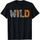 thumbnail image 1 of Playera de Mujer con Estampado de Animales Salvajes: Vaca, Leopardo, Cebra, Tigre, 1 of 5