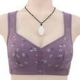 thumbnail image 6 of Daisy Bras for Women No Underwire Front Closure Comfort Senior Wireless Snap Closing Bra, 6 of 6
