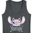 thumbnail image 3 of Disney - Lilo & Stitch - Angel's A Pastel Cutie - Women's Racerback Tank Top, 3 of 5