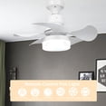 thumbnail image 3 of Ventilador de techo con LED Ndcxsfigh control Remoto 3 velocidades, 3 of 9