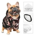 thumbnail image 2 of Bingfone Butterflies1 Dog Clothes Hoodie, Pet Winter Coat,Puppy Sweatshirts for Small Dogs Boy Girl,Suitable for All Breeds-X-Large, 2 of 6