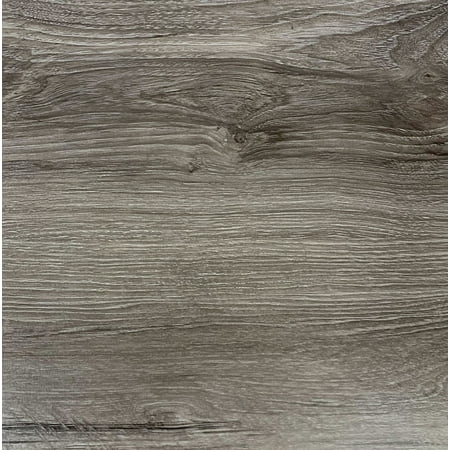 PowerSellerUSA Vinyl Self Adhesive Floor Tiles, 20 Pcs 12 x 12 inches Contemporary Design Peel and Stick Floor Tile Stickers, Square Flooring Tiles for Kitchen, Bedroom, and Bathroom, Gray