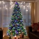 thumbnail image 2 of Costway Árbol navideño nevado con bisagras, preiluminado, 270 cm, 11 modos de flash y 780 luces multicolores, 2 of 3
