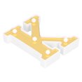 thumbnail image 3 of Light Up Sign,K‑Shape Decorative Light English K Letter Lamp Wedding Decors Top Tier Quality, 3 of 8