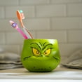 thumbnail image 2 of Grinch Shaped Toothbrush Holder, 2 of 6