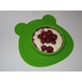 thumbnail image 3 of Plato para bebés y niños Oso, vajilla de silicona, antideslizante, irrompible, apto para lavavajillas, funda de oso bebé con ventosa, mantel individual con función de ventosa en forma de cab JFHHH pequeña, 3 of 4