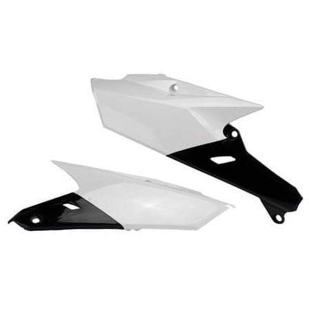 Acerbis Side Panels White/Black for Yamaha YZ250F 2014-2018