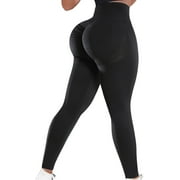 COMFREE Women High Waist Seamless Yoga Pants Tummy Control Scrunched Booty Leggings Workout Butt Lifting Tights for Fitness Sport Legging