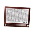 thumbnail image 4 of Hucha de madera, caja de dinero, caja de almacenamiento con contador de objetivos de ahorro de dinero marrón 3000 euros, 4 of 9