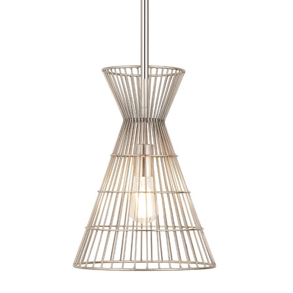 1 Light Mini Pendant-Polished Nickel Finish Z-Lite 6015Mp-Pn