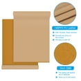 thumbnail image 3 of Uxcell 54x19.7x0.03 Inch PU Leather Book Cloth, Soft Colored Faux PU Leather Sheets, Dark Khaki, 3 of 6