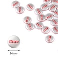 thumbnail image 3 of 10 pegatinas de aluminio de 14mm para llave remota de coche, emblema, accesorios para Seat Ibiza 6j 6l Leon MK3 5f mk2 mk1 Ateca Formentor FR, 3 of 4