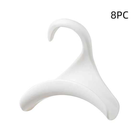 EGNMCR Clothes Hanger Bearing Capacity 3kg Space Saving Closet Organizers And Bag Storage Hook Multifunctional Handbag Crossbody Bag Deformation Hanger Wardrobe 8pc Multifunctional hook