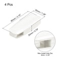 thumbnail image 2 of Unique Bargains Blind Cord Weight, 4Pack 80mm Curtain Window Shutter Beaded Chain Handle, White, 2 of 6