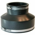 thumbnail image 2 of Flexible Pipe Coupling, Connects Clay Pipe to Cast Iron/Plastic, 6 x 4 In. - P1002-64, 2 of 2