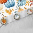 thumbnail image 4 of Manfei Cartoon Fall Pumpkin Blackout Curtains Set of 2 (52x84 Each), Harvest Plant Botanical Window Curtains, Teens Girls Kids Curtains and Drapes, Curtains and Drapes Bedroom Decor, 4 of 6