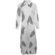 thumbnail image 2 of Xishao Vestido largo para mujer, vestido casual de manga larga con solapa, vestido suelto con botones Xishao ropa, 2 of 2
