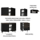 thumbnail image 4 of Cocina Integral Completa Modular Madesa Reims 250cm Negro 03, 4 of 10