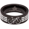 thumbnail image 5 of Bike and Chain Tungsten Carbide Ring, 5 of 9