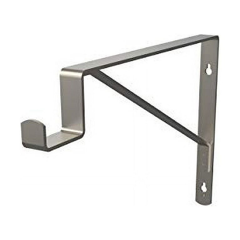 Shelf brackets with clothes rod new arrivals