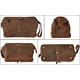 thumbnail image 5 of Kit de aseo de viaje Rustic Town para hombre, piel marrón, 5 of 6