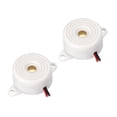 thumbnail image 5 of Unique Bargains 2Pcs DC 12V Zumbador Electrónico Activo Alarma Sonido Intermitente, 5 of 5