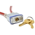thumbnail image 4 of Master Lock Cable Padlock Laminated Steel - 3' Long x 3/16" Diameter, 4 of 5