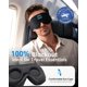thumbnail image 3 of Máscara para dormir Perytong con auriculares Bluetooth 5.4, color negro, 3 of 8