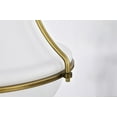 thumbnail image 4 of Nuvo Lighting Valdora 1 Light Pendant - 14 Inches - Natural Brass Finish - White Opal Glass - Natural Brass, 4 of 17