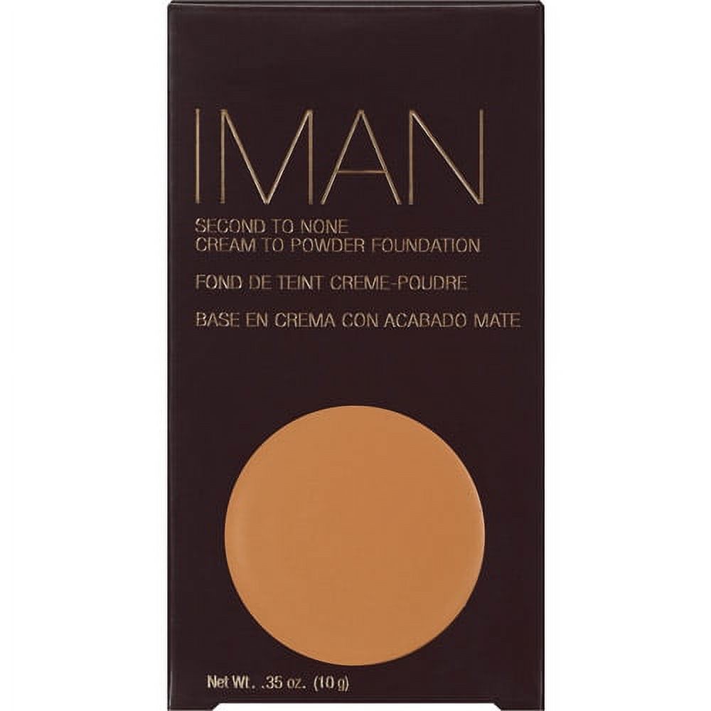 IMAN Cosmetics Second to None Cream to Powder Foundation, Sand 5