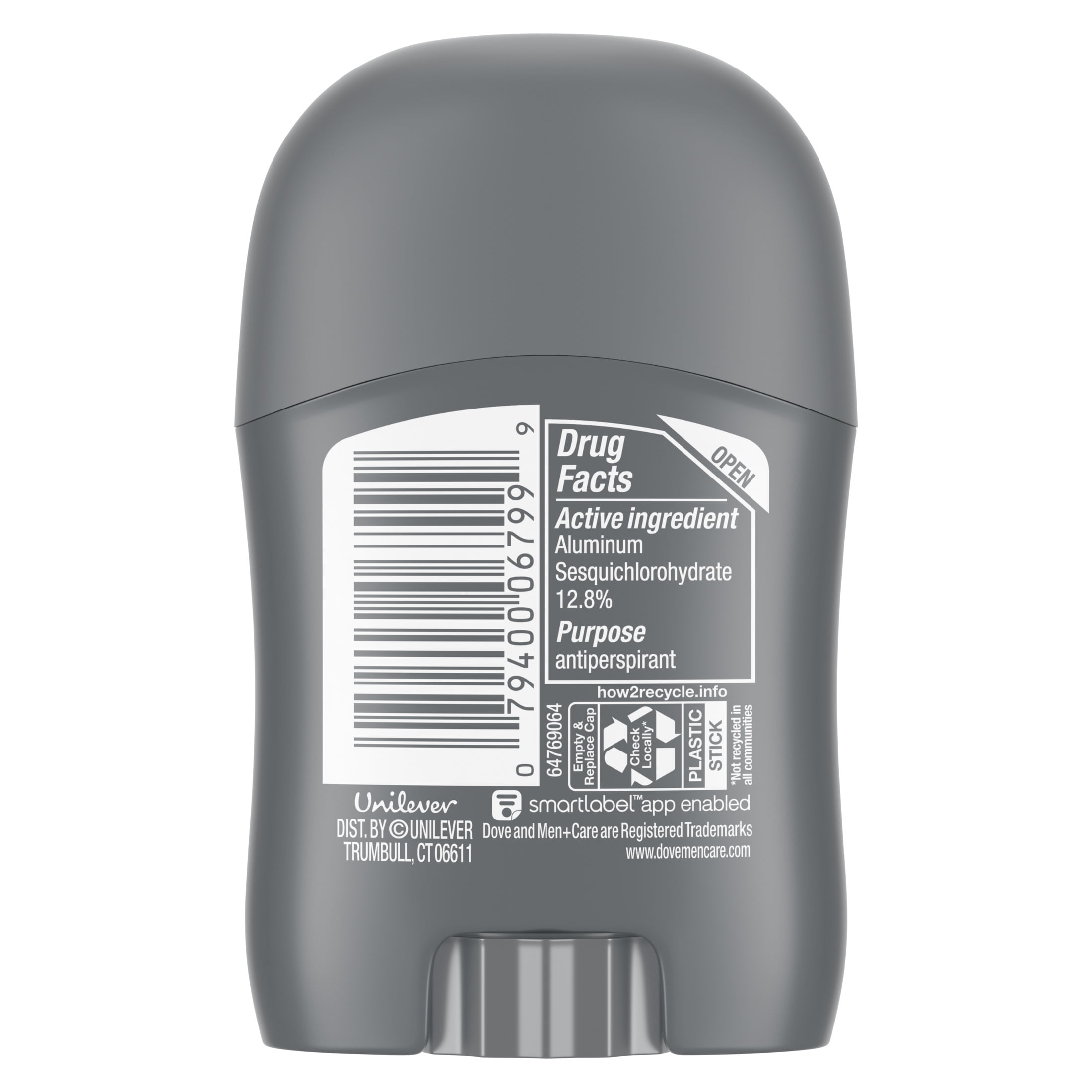 (6 pack) Dove Men + Care Clean ComFort Anti-Perspirant Deodorant, 0.5 Oz