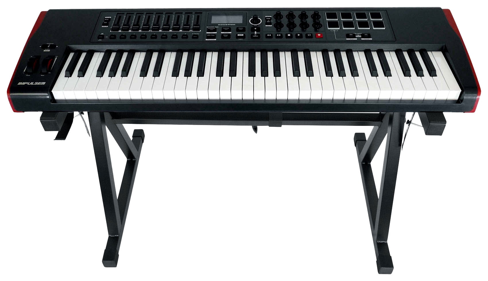 Rockville Z50 Z-Style Pro Keyboard Stand+Travel Bag - Adjustable Height + Width