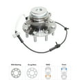 thumbnail image 2 of Wheel Hub Compatible For 2003-2017 GMC Savana 3500 Chevrolet Express 8Cyl 4.8L 6.0L 6.6L Front, Left Driver or Right Passenger Bearing included, 2 of 5
