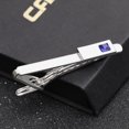 thumbnail image 3 of Men's Tie Clip Creative Rhinestone Tie Clip Pin Necktie Clip for Business, 3 of 5