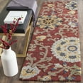 thumbnail image 2 of SAFAVIEH Blossom Danny Floral Wool Runner Rug, Red/Multi, 2'3" x 8', 2 of 5