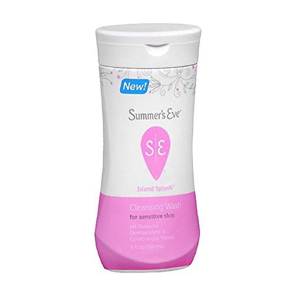 5 Pack - Summers Eve Cleansing Wash Island Splash 9 oz Each