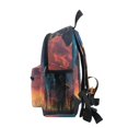 thumbnail image 4 of FORMRS School Backpack with Front Zippered Pocket 12" Student Travel Daypack, Astronaut at Dawn, 4 of 6