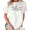 1-White, variant on Giffimy Women St Mother Teresa Quote Love Your Family Heart Minimalist Text Crew Neck Short Sleeve S-3XL Navy Blue Tops
