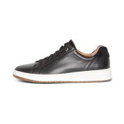 Aetrex Women's Blake Lace Up Leather Sneakers for Women Cozy Comfort Neutral